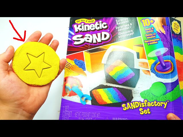Набір піску для дитячої творчості - Kinetic Sand Мегафабрика