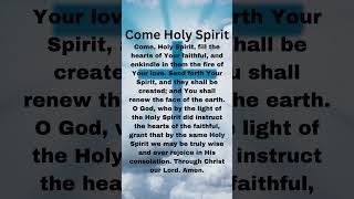 Come Holy Spirit #jesuschrist #faith #prayer