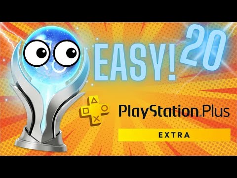 20 FREE & Easy Platinum Trophies on PS Plus Extra (May 2025)