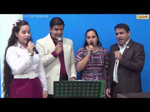 Quarteto Ebenézer - "O Jordão eu Não Passarei Só" - Tabernáculo da Fé - Várzea Grande/MT.