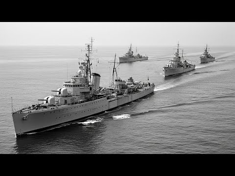 How 3 BRITISH DESTROYERS Sank 10 Italian Warships in 28 Minutes at Matapan