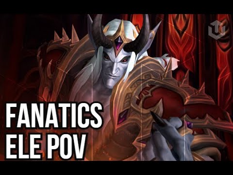 Fanatics vs Mythic Sire Denathrius | Elemental Shaman POV