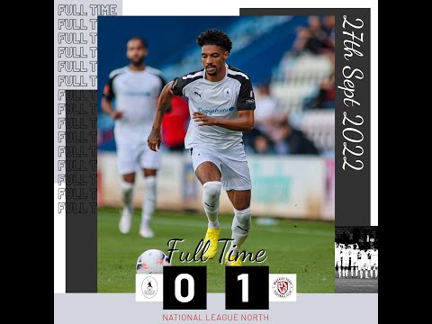 Paul Carden: Post-Match Interview vs Brackley Town 27-09-2022