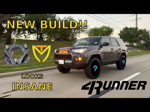 TOYOTA 4 RUNNER BUILD PART 1 | NEW WHEELS AND TIRES + MORE!