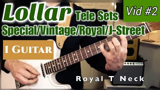 Video thumbnail for Lollar Tele Sets #2 (Special vs Vintage vs J-Street vs Royal) 1 Telecaster - Best Pickup Shootout by Scott Haskitt