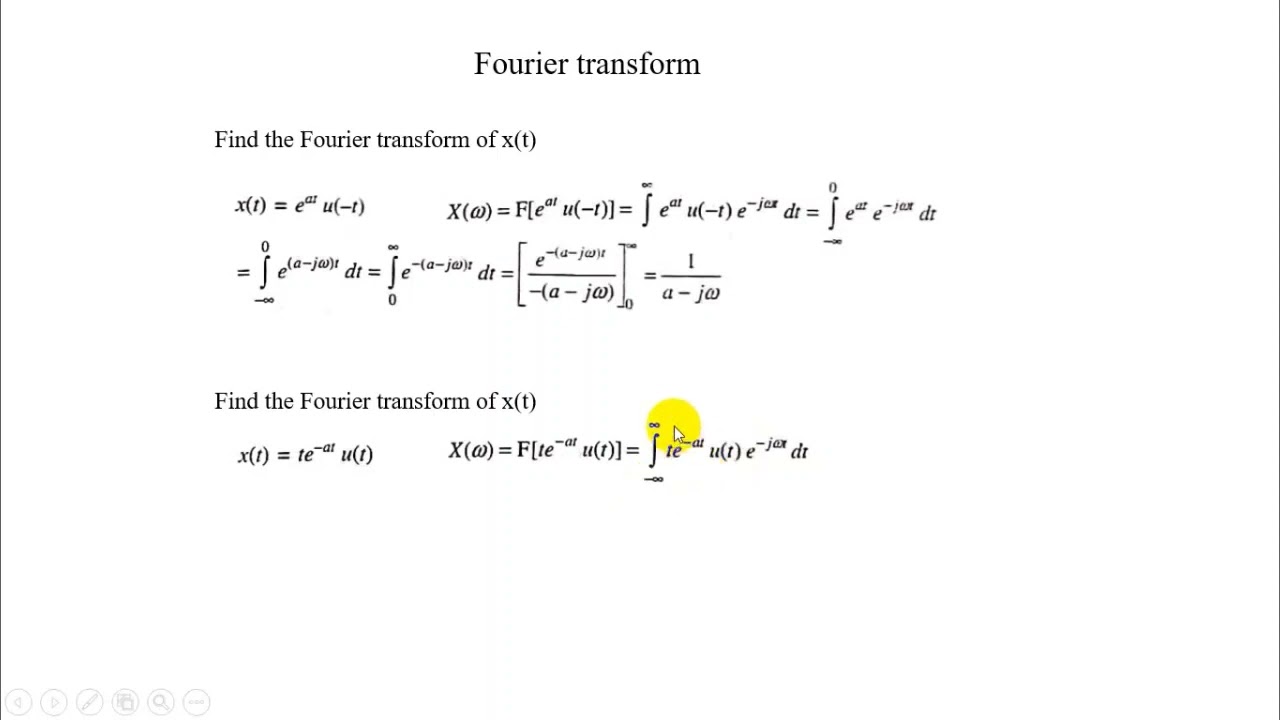 part 1 fundamentals of fourier transform