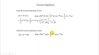 part 1 fundamentals of fourier transform
