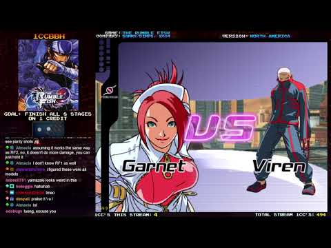 1CCBBH - 495. The Rumble Fish (Garnet, 1 Credit Clear)