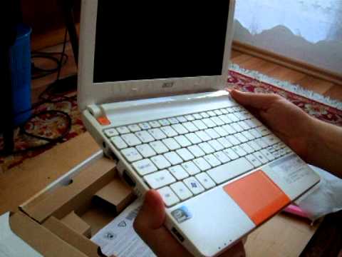 Acer Aspire One Happy 2 unboxing