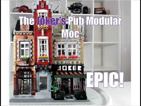 The Joker's Pub Modular MOC