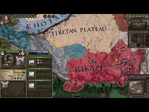 Let's play CK2 Jade Dragon with CK2+ mod / Lhaze (Tibet) - part 103