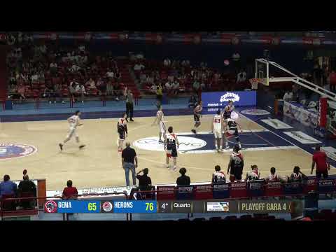 PLAYOFF:  GEMA Montecatini -vs- HERONS Montecatini  gara 4 della finale dei playoff