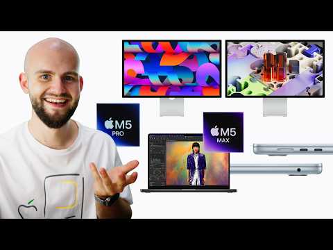 Endlich offiziell: Neue MacBooks mit M5, Pro & Max und Studio Display XDR