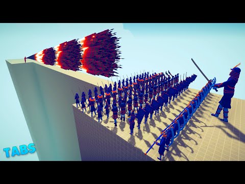 100x DYNASTY ARMY VS EVERY GOD ~ Totally Accurate Battle Simulator [TABS]