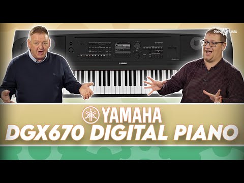 Yamaha DGX670 - Portable Grand Piano! | Gear4music Keys and Orchestral
