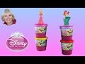 Disney Princess Mega Fun Dough Set Aurora And Ariel