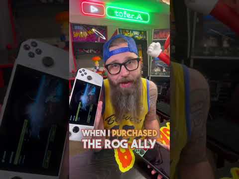 Steam deck vs Rog Ally #videogames