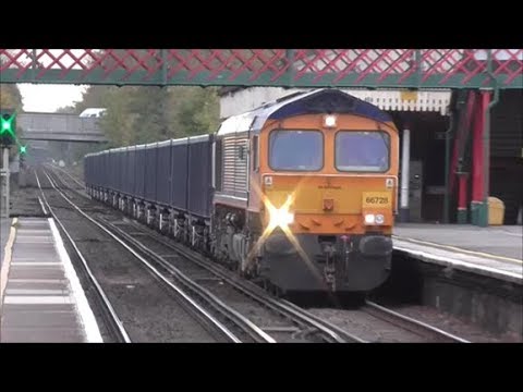 66728 (6Y19 Mountfield-Southampton) @ St Denys - 31/10/18