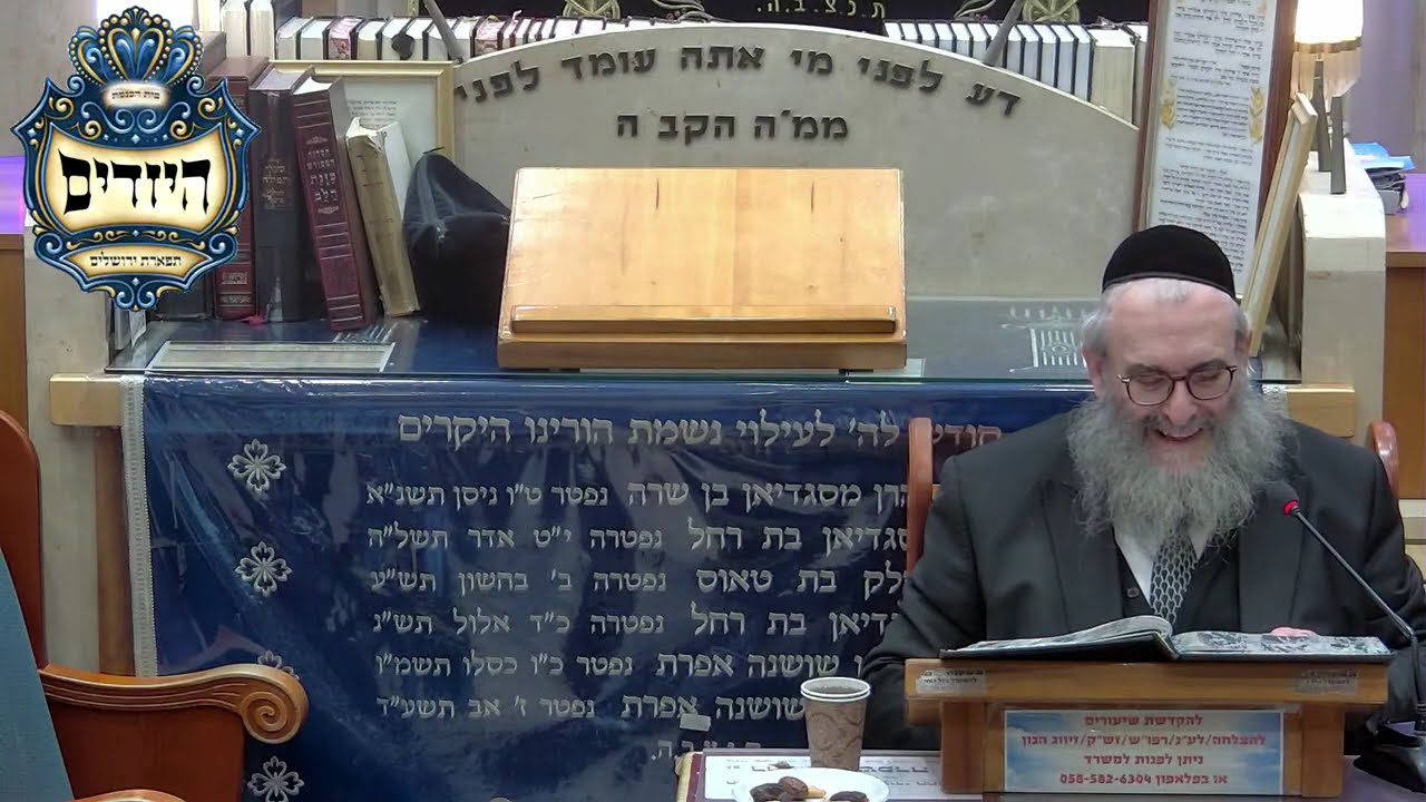 הרב יהושע ויזגן מסכת חולין דף עא עמוד א' המשך