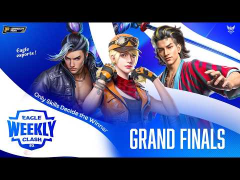 EAGLE WEEKLY CLASH S1 GRAND FINALS ||  iQOO TG , S8UL , GODLIKE , NXT , GDR , HH AND ETC