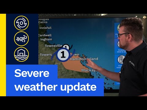 Severe Weather Update 11 January 2026: Tropical Cyclone Koji crossing the Queensland coast