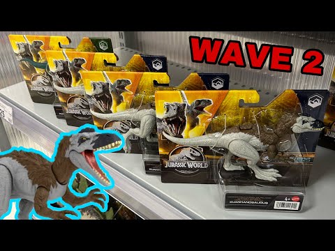 INSANE Dino Tracker Find!!! | Jurassic World Toy Hunt | Wave 2 Dinosaur Figures