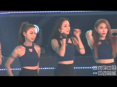 140826 Kara Goo Hara (하라) - Talk  @ Show Champion Summer Special (Cheongju