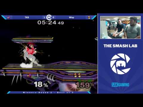 The Smash Lab 95 WR2 - TK$ (Falco) vs Wisp (Captain Falcon)