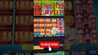 💥Jeremiah’s Full Screen Mansion Jackpot!💥  #slotfamily #casino #bigwin #gambling #handpay #slots Video Video