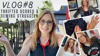Weekly Vlog #8: Thrifted Treasures and Struggles with Straps!