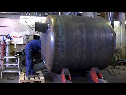 , title : 'Incredible Manufacturing Process Of Pressure Vessel For Super Giant Vessel'