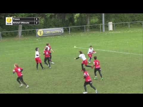 2019 Tom's Tourney - France vs Bristol Ultimate - Ladies Pre Quarter