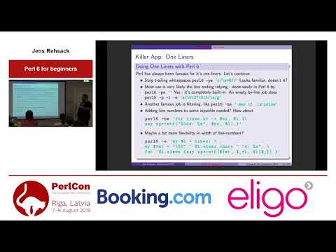 Jens Rehsack. Perl 6 for beginners