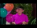 Barney And The Backyard Gang Rock With Barney Intro 1991 VHS