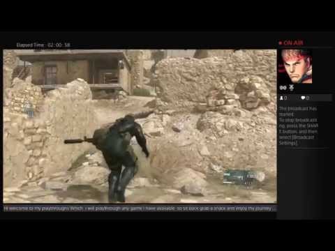 Day 7 of Metal gear Solid V The Phantom Pain Long PLay