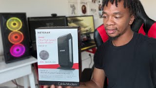 NETGEAR Nighthawk DOCSIS 3.1 Cable Modem - Unboxing & Installing (Replacing Xfinity Modem/Router)