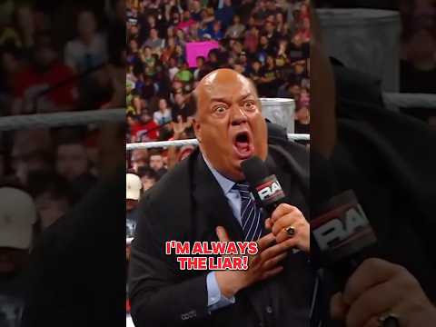 Paul Heyman IS OFFICIALLY CRASHING OUT 🫣 #WWERaw