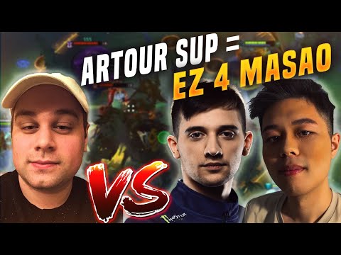 Mason: Artour and Envy Meets CHAD PA  (vs. Arteezy, EternalEnvy)