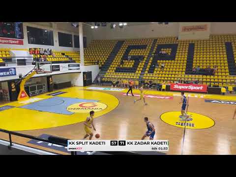 KK Split Kadeti vs KK Zadar Kadeti