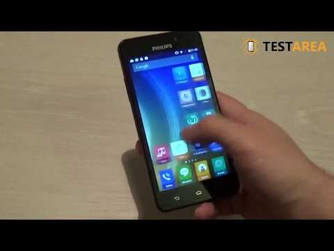 Philips Xenium V526 - review video