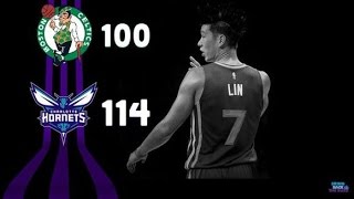 林書豪 Jeremy Lin's Offense & Defense Highlights 2016-04-12 Hornets VS Celtics