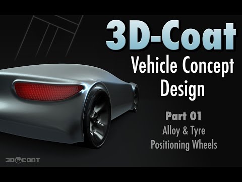 Photo - Vehicle Concept Design Part 1 | 工业设计 - 3DCoat