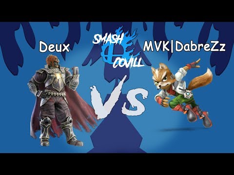 Smash CoVill Tournament 3: Top 8 Winners - Deux ( Ganon ) vs MVK|Dabrezz ( Fox, Sheik )