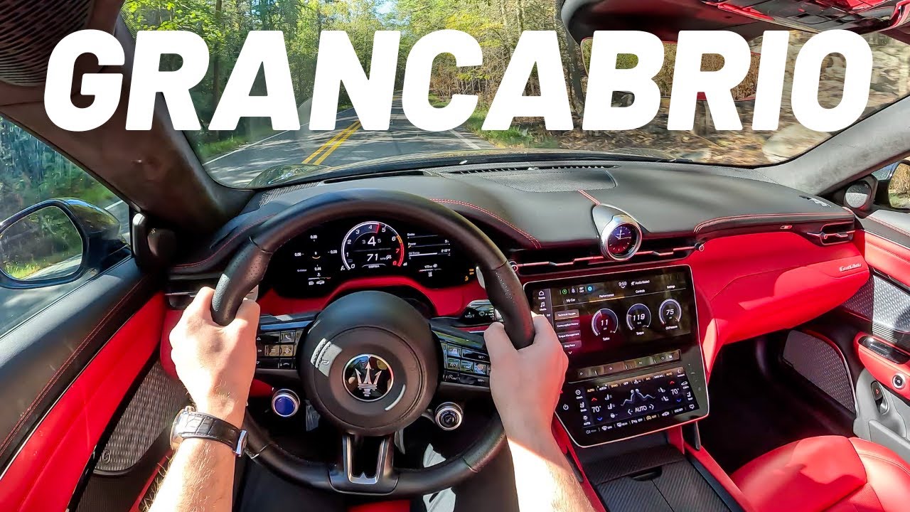 2026 Maserati GranCabrio | POV Test Drive
