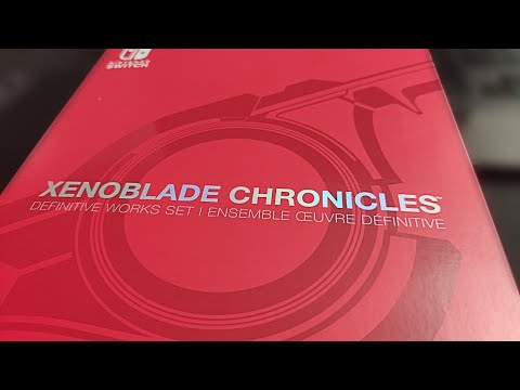 Xenoblade Chronicles Definitive Works 4K Unboxing