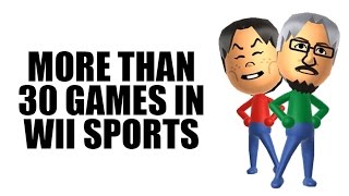 More Than 30 Games in Wii Sports (Retro Rumors #13)