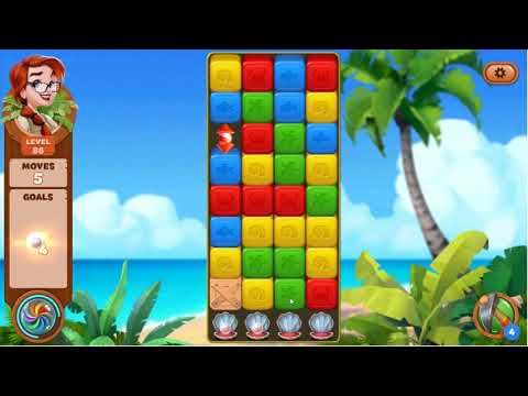 Lost Island Blast Adventure Level 86 - No Boosters