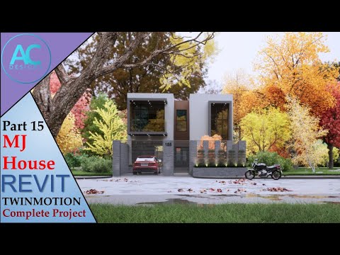 MJ House | Part 15 | Complete Step By Step Project | Revit and Twinmotion Tutorial
