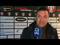 Claudio Braga na FC Dordrecht-Almere City (1-2): 'We moeten meer gaan scoren'