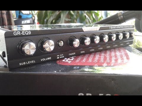 EQ9 Gravity 7 Band Parametric Equalizer
